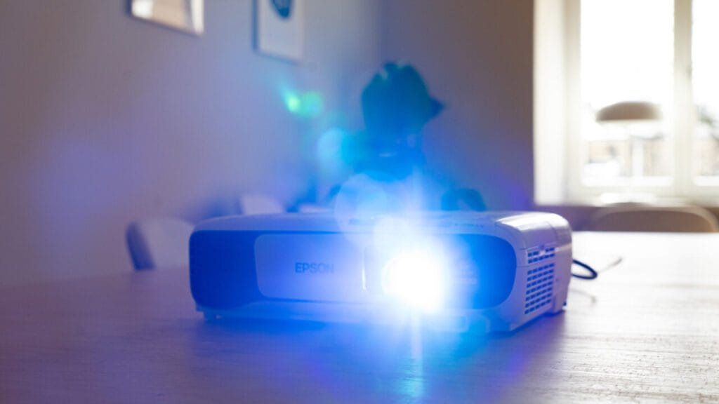 como conectar video beam